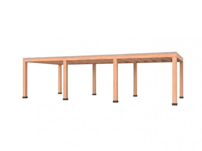 Douglas overkapping, 900 x 400, Westwood Modern Basic