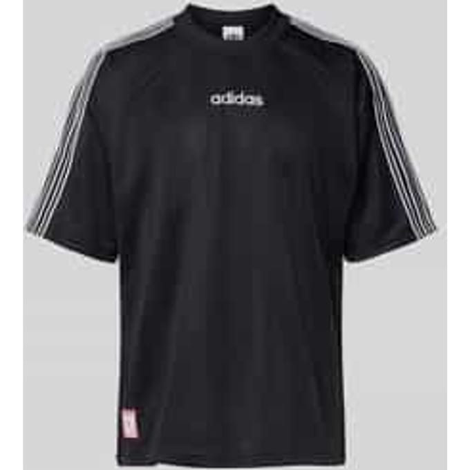 T-shirt met labelstitching
