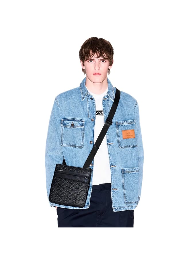 Armani Exchange Kleine Crossbodytas / Schoudertas Dames - Liam - Zwart