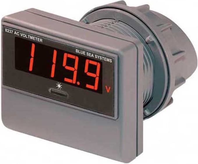 Blue Sea 8237 AC digitale Voltmeter 80 tot 270V