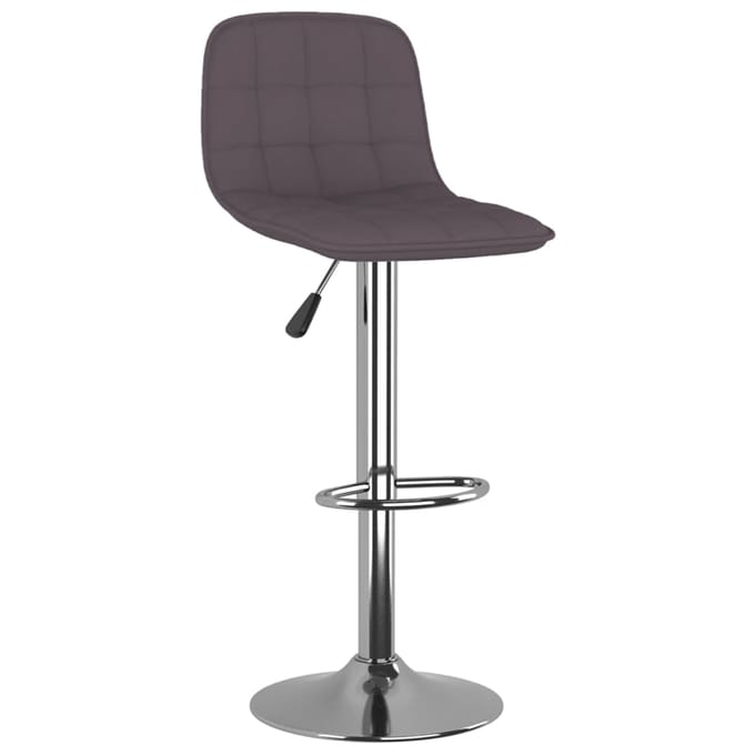 vidaXL - Barkrukken - 2 - st - stof - taupe