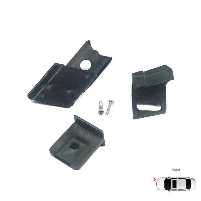 BHL40 Koplamphouder Montage Reparatiebeugel Lipjes Set Rechterkant voor BMW 3 Serie E90 E91 E92 E93 63116942726