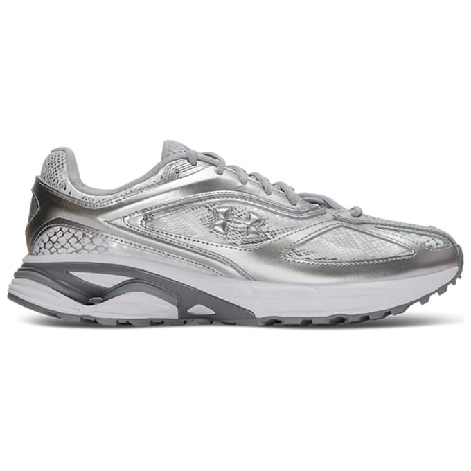Under Armour Apparition Lage Casual Schoenen Unisex Zilver 42 gray