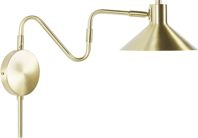 BALIEM - Wandlamp - Goud - Metaal