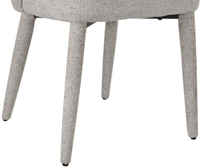 Vente-unique Set van 2 stoelen in getextureerde stof - Beige - MUKLEA