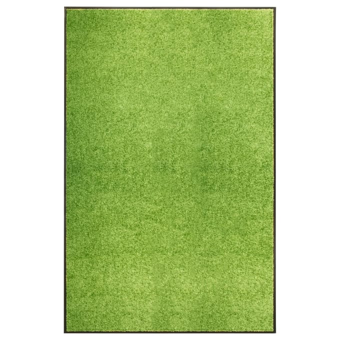 vidaXL - Deurmat - wasbaar - 120x180 - cm - groen
