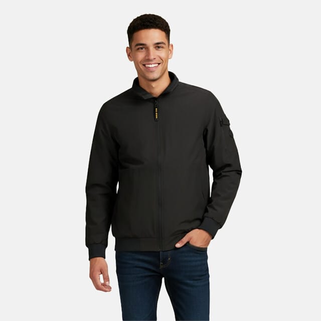 Windbreaker met opstaande kraag model 'YETUR'