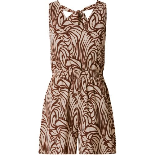 ESMARA Dames jumpsuit (Bruin/print, S (36/38))