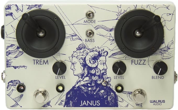 Walrus Audio Janus Fuzz / Tremolo met joystick controle