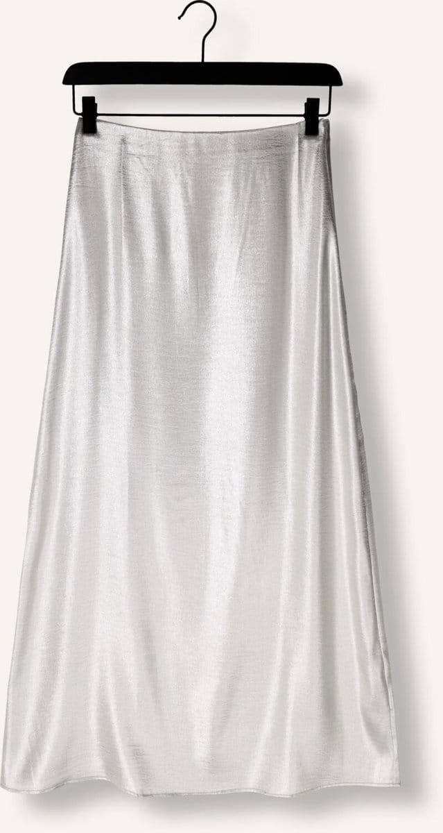 EDITED Silva Skirt Rokken Dames - Zilver - Maat 36