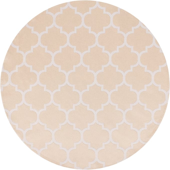 MOSORE - Outdoor vloerkleed - Beige/Wit - 120 cm - Polypropyleen