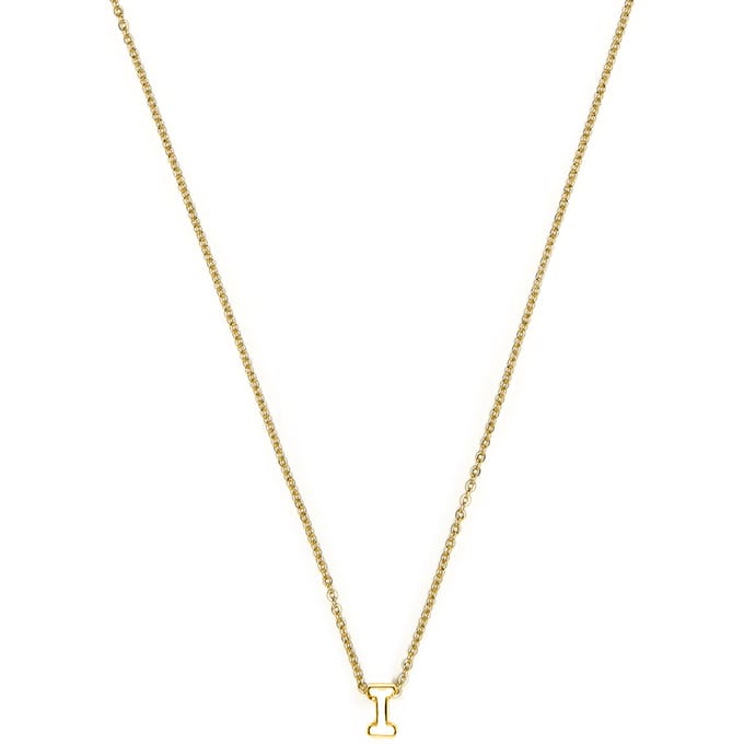 Luxenter Ketting met 18-karaats geelgouden afwerking - Alphabet