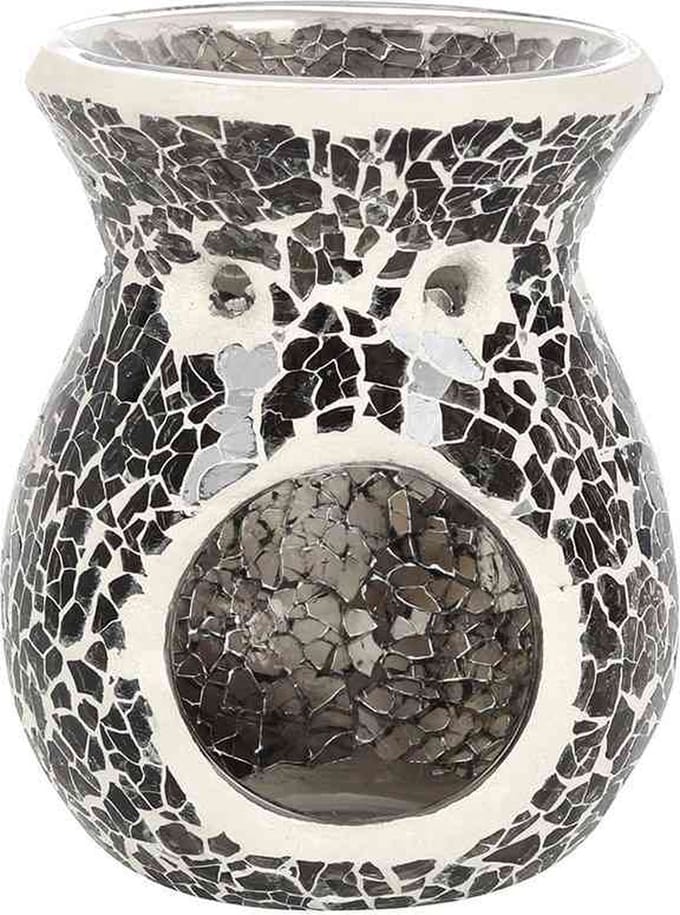 Something Different - Small Gunmetal Grey Crackle Oliebrander - Grijs