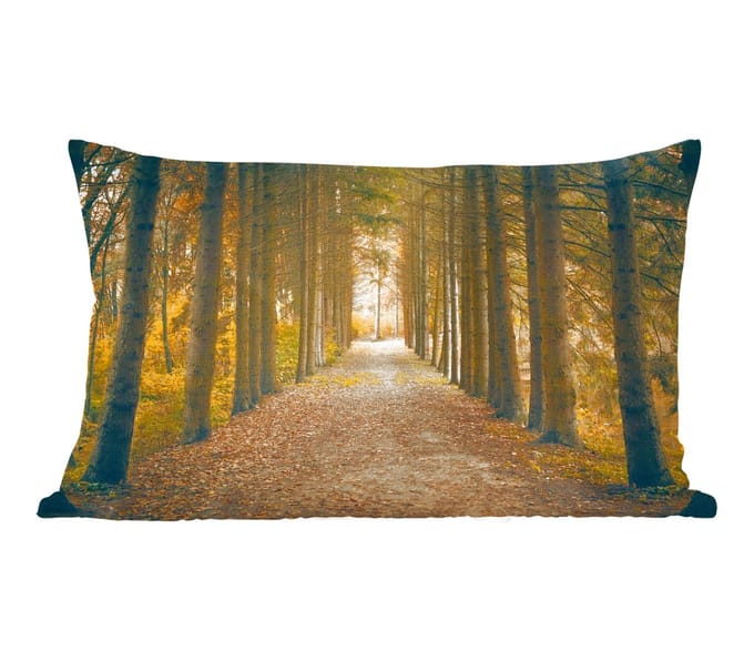 Sierkussens - Kussentjes Woonkamer - 60x40 cm - Pad - Bomen - Bos