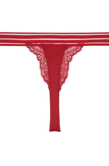 Hunkemöller String Sully Rood