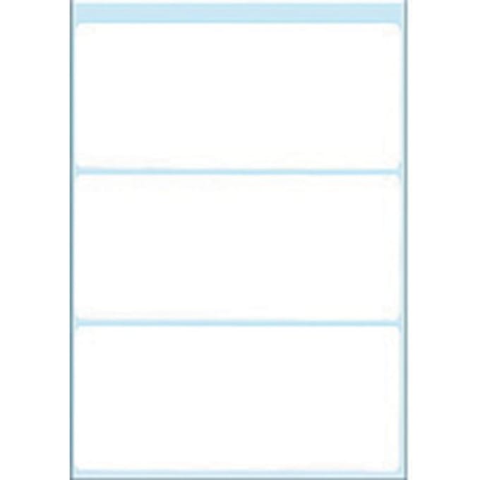 Multi-purpose labels 36x82mm white 21 pcs. - 36 x 82 mm