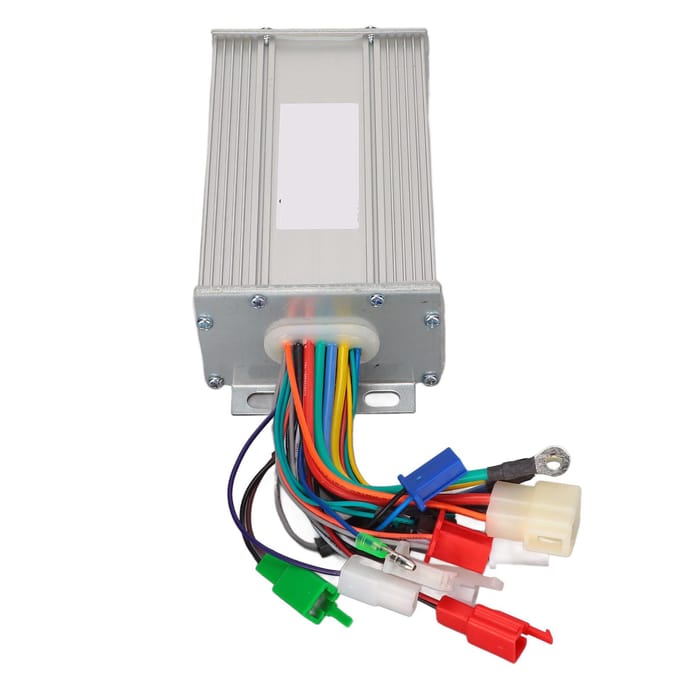 72V84V 500W Elektrische Fiets Dual Mode Controller 12 Tube Borstelloze DC Motor Controller gray