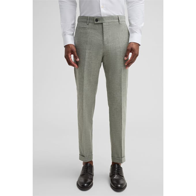 Combinatiepantalon Luc, lichtgroen gemêleerd