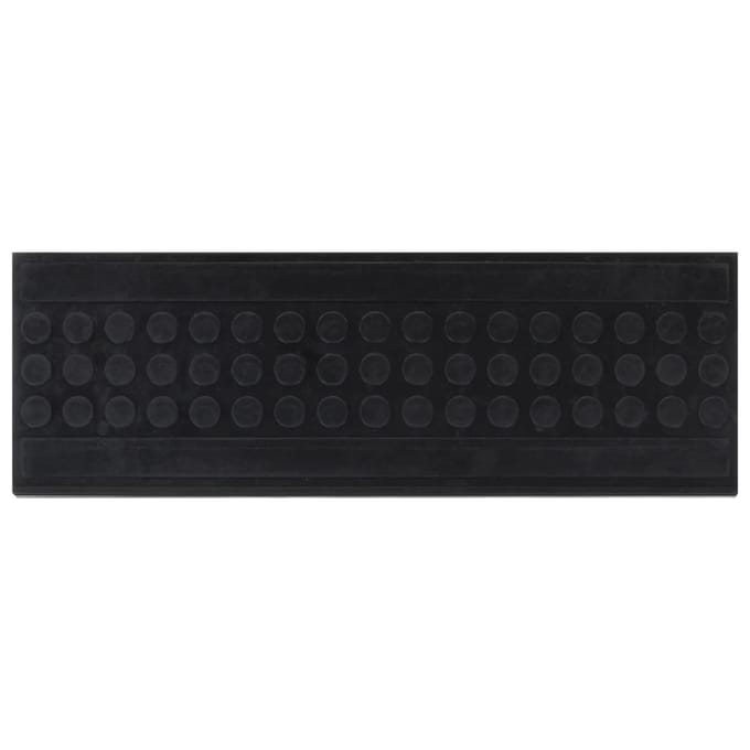 vidaXL - Trapmatten - 10 - st - 25x75 - cm - rubber