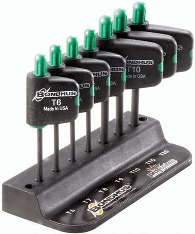 Set van 7 Torx Flagdrivers (TX6-TX20) - Schroevendraaiers voor Diverse Klussen