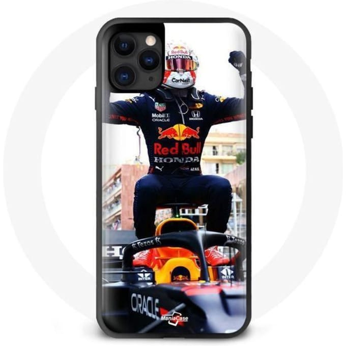 Coque Formule 1 Bleu verstappen iphone 13