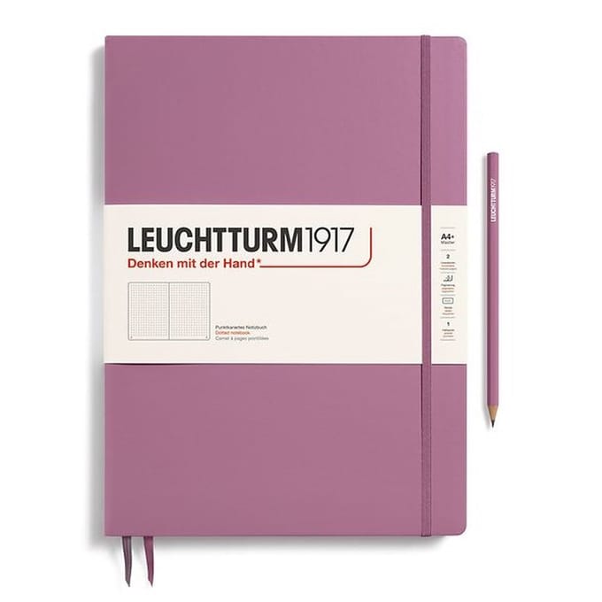 Leuchtturm1917 A4+ Slim Master Dotted Dusty Rose