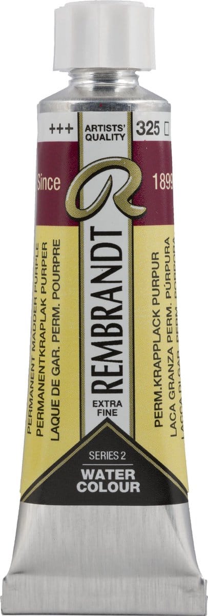 Rembrandt Aquarelverf Tube 10 ml Permanentkraplak Purper 325