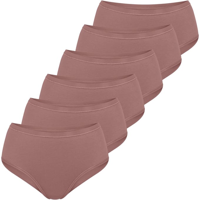 sloggi Dames midi slip 6 pack GO Daily Cotton