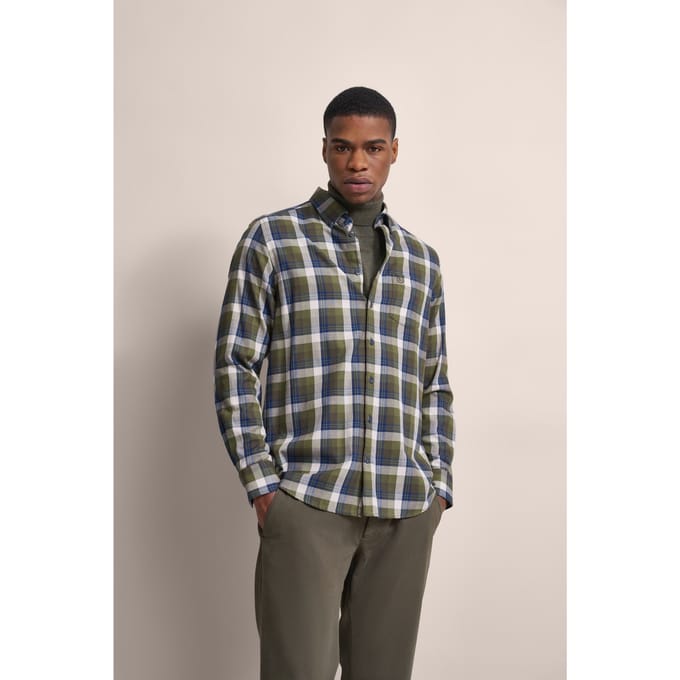 Bugatti Herren Overhemd met button-down