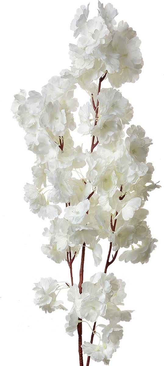 Clayre & Eef Kunstbloem 100 cm Wit Kunststof