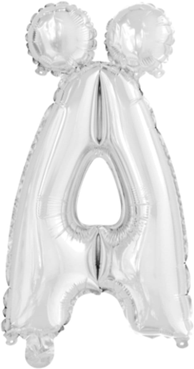 Folie Ballon Letter 40″ Ä - Zilver