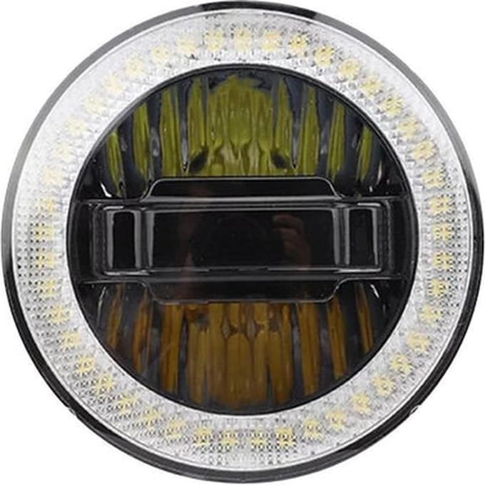 Anroc LED Angel Eye koplamp — rond — Vespa & Piaggio — Universeel