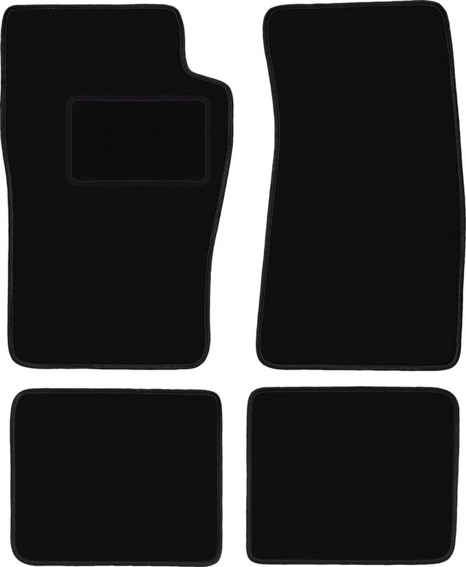 Zwarte veloursmatten voor: Ford Explorer MK2 SUV (1994-2000)
