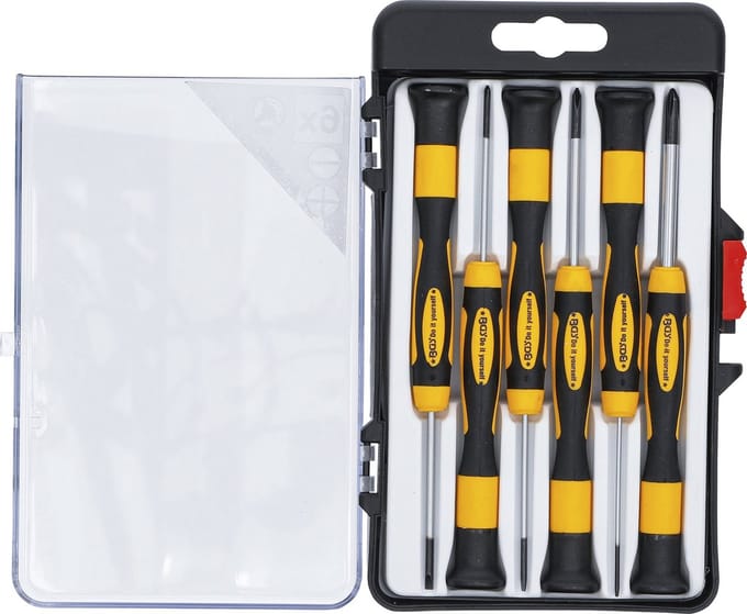 BGS Micro schroevendraaierset 6 delig