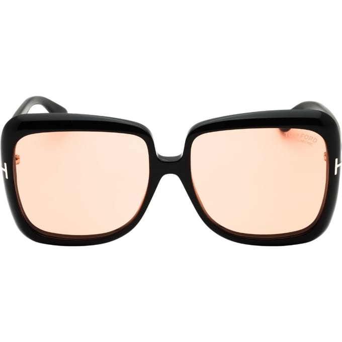 Tom Ford Lorelai Zonnebril In Glanzend Zwart