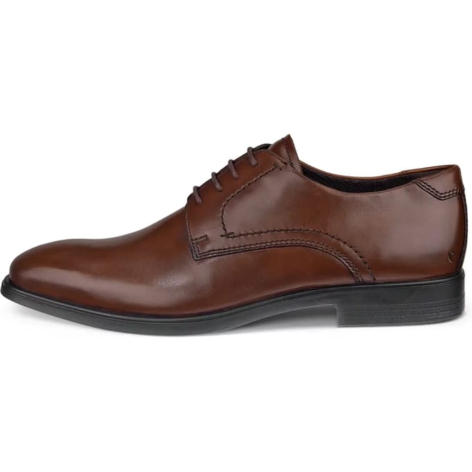 Ecco Melbourne Gekleed Laag - Cognac - Maat 45