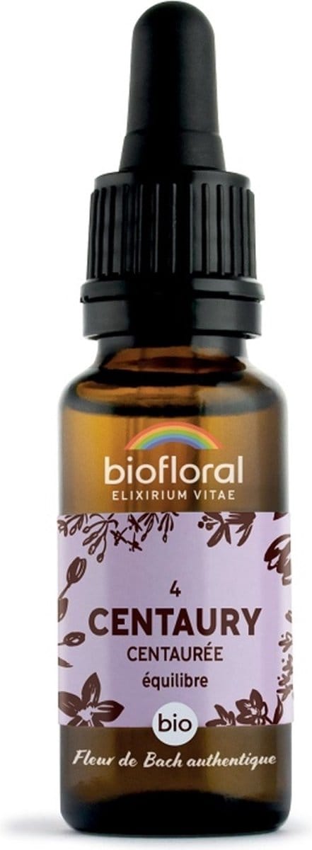 Biofloral- 04 - Centaury - Duizendguldenkruid - Bio - Bio Demeter - 20 ml