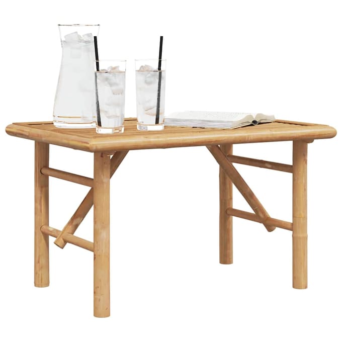 vidaXL - Salontafel - Bruin - 70 - x - 40 - x - 36 - cm - Bamboe