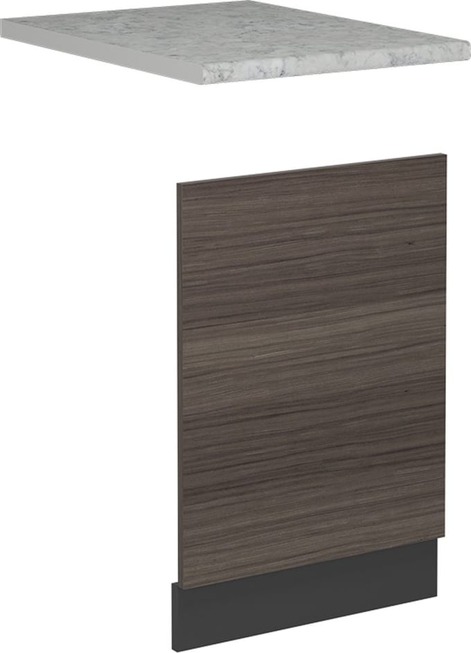 Vicco R-Line Voorpaneel vaatwasser – 45 cm, WB Marmer Edel grijs