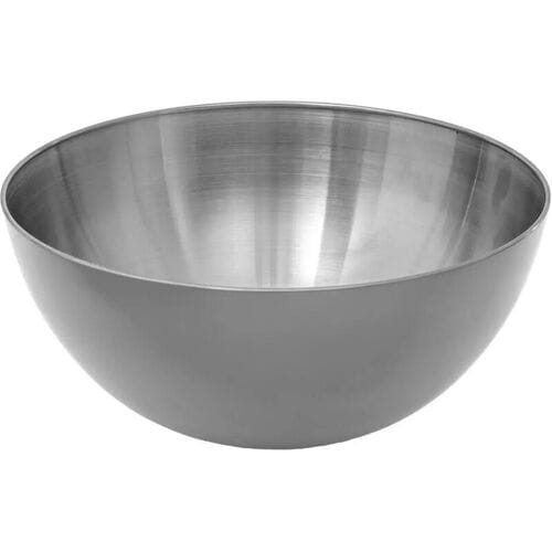 Secret de Gourmet - Slakom/voedsel serveer schaal - RVS - D29/H13 cm