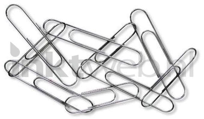 Corona Paperclips vernikkeld 30 mm Zilver
