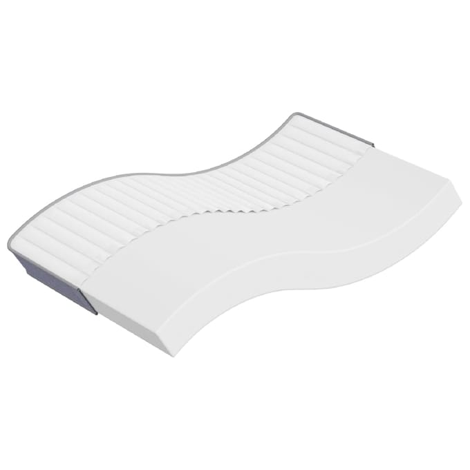 vidaXL - Schuimmatras - middelzacht - 120x200 - cm