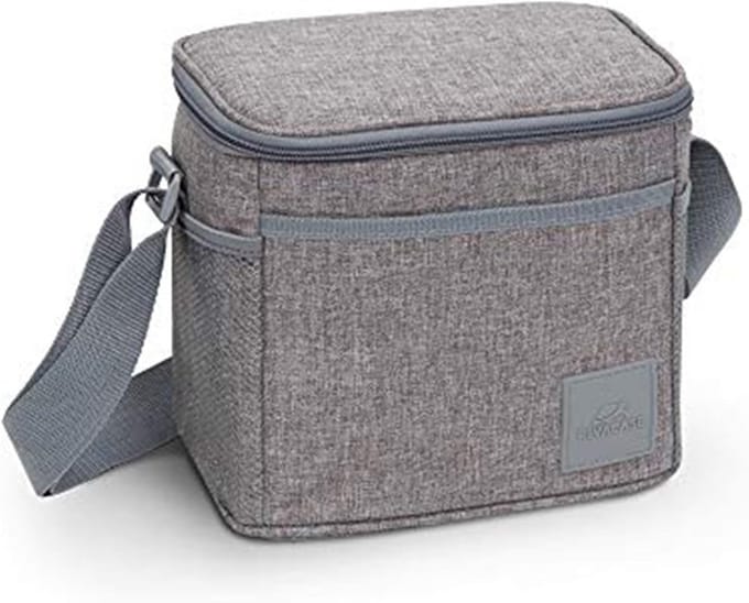 Compacte Koelbox Grijs 5.5 Liter voor Onderweg