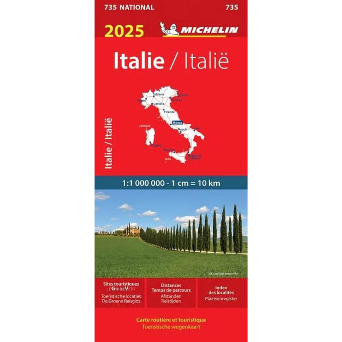 Michelin wegenkaart 735 Italië 2025