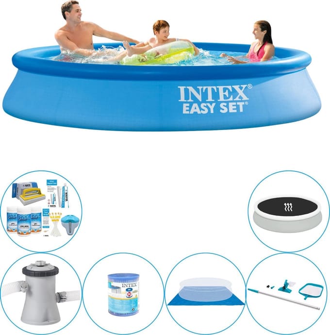 Easy Set Rond 305x61 cm - Zwembad Combinatie Deal