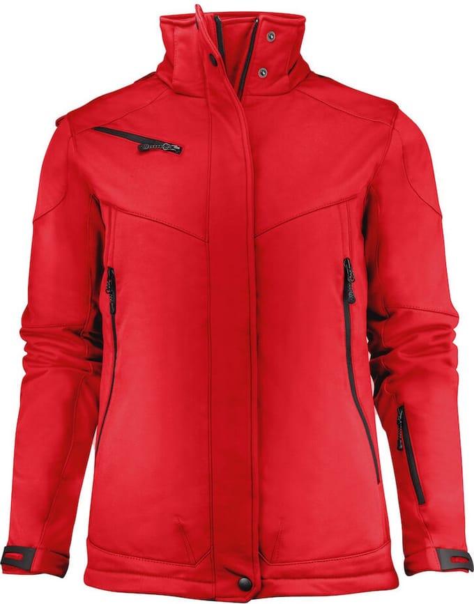 Printer SOFTSHELL JACKET SKELETON LADY 2261041 - Rood - S