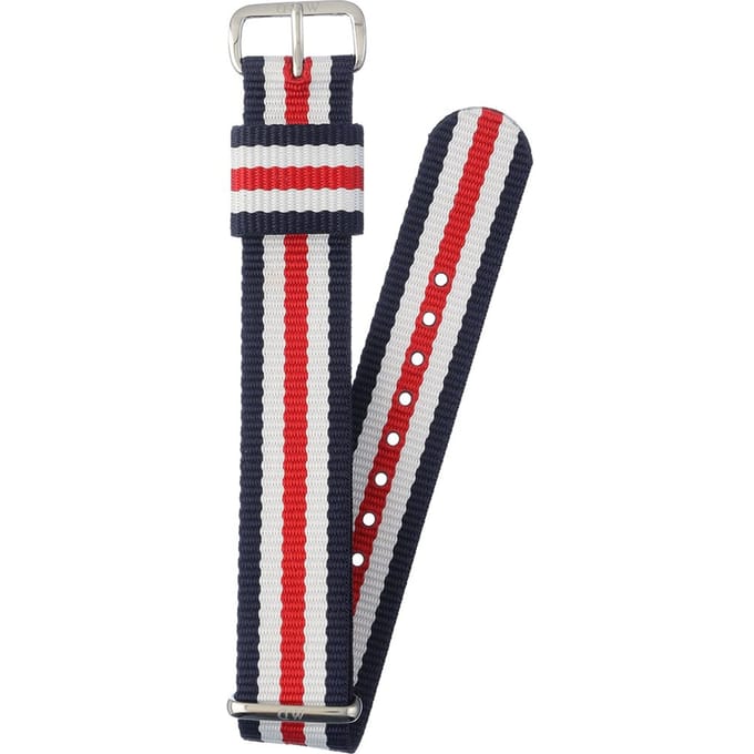 Daniel Wellington DW Strap Nato Canterbury 18mm Silver