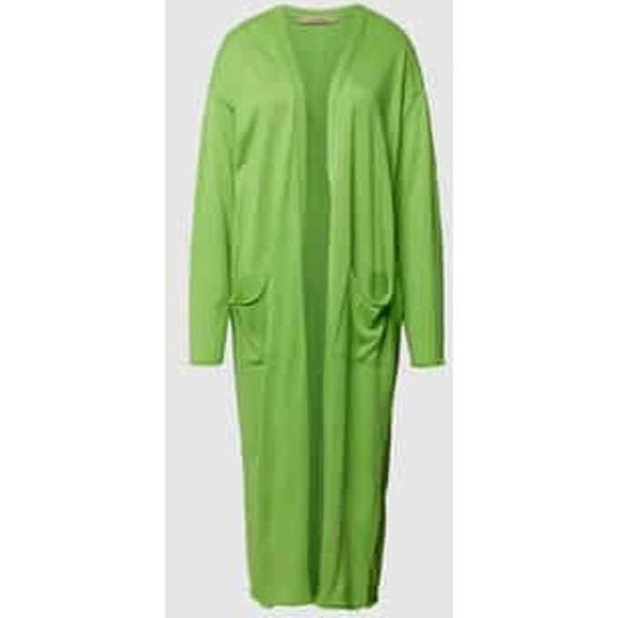 Cardigan met opengewerkte voorkant