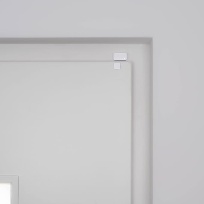 Nuki Deuralarm – Draadloze Deursensor met Alarm – Open/Dicht Detectie – Werkt met Google Home, Alexa & Apple Homekit – Wit