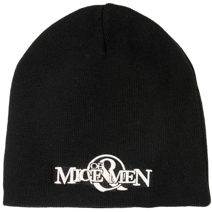 Of Mice & Men Logo Beanie Muts Zwart - Officiële Merchandise